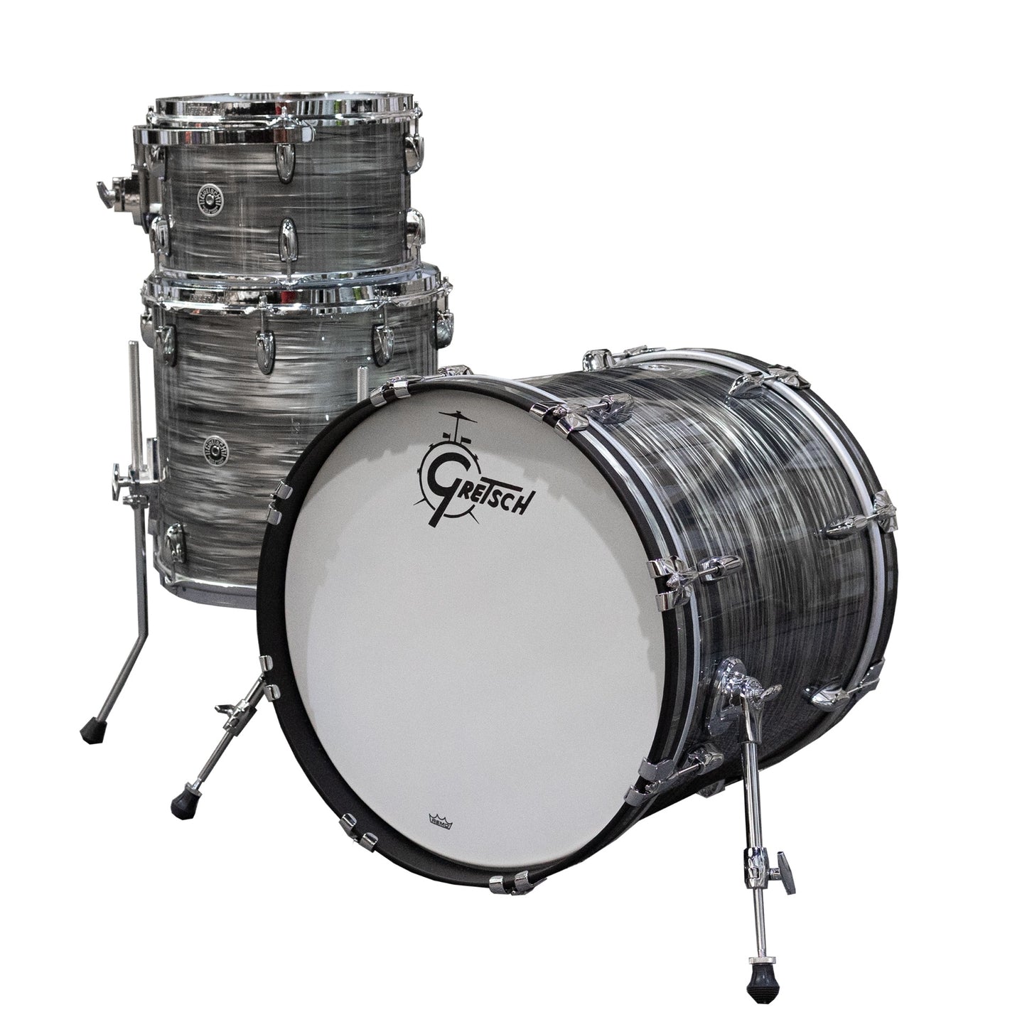 Gretsch Brooklyn Series 3-Piece Drum Kit - Grey Oyster