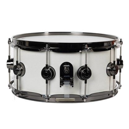 Drum Workshop Collectors Series 6.5x14 Snare Drum - Powder Coated White