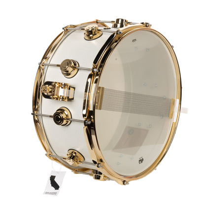 Drum Workshop Collectors Series 6.5x14 Snare Drum - Power Coated White