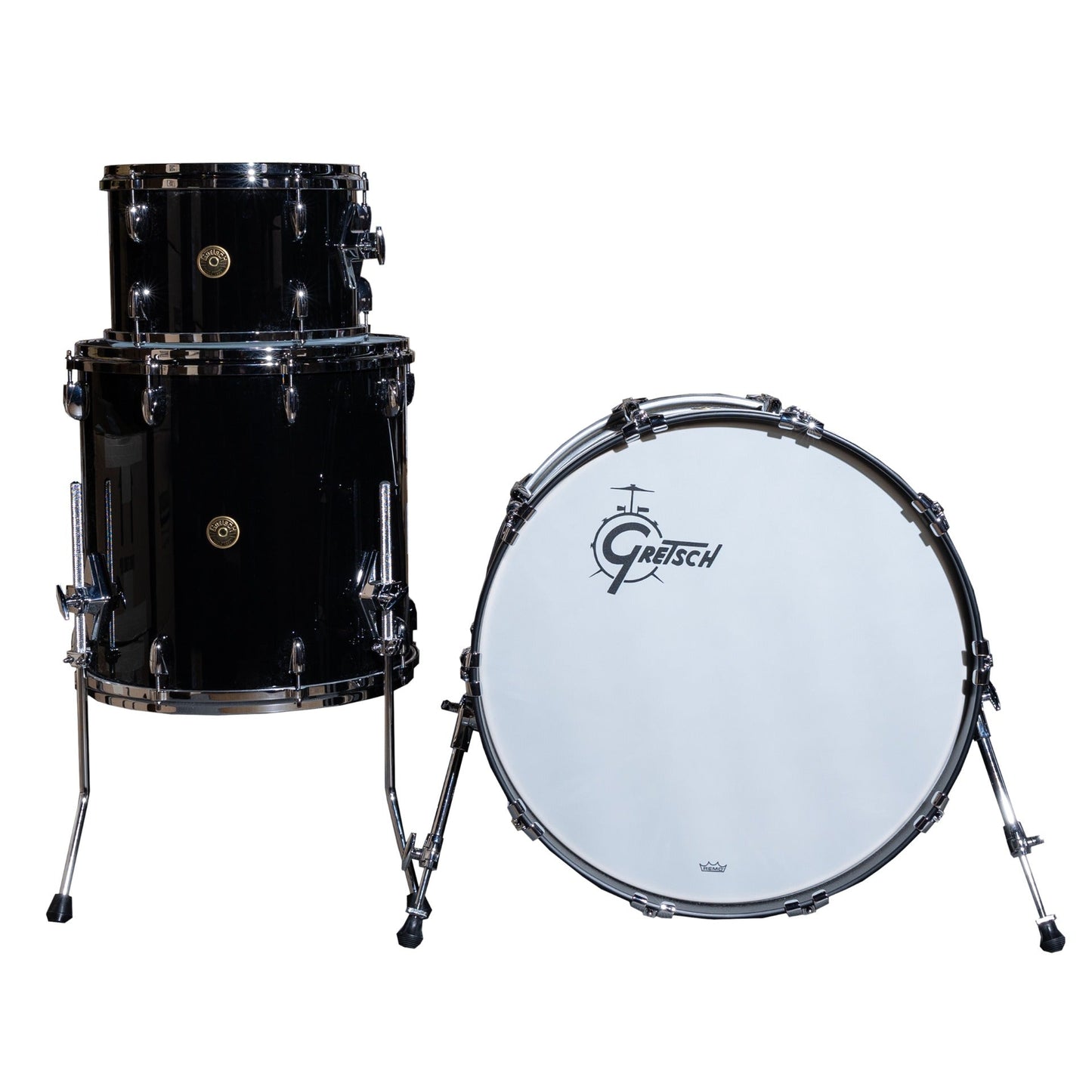 Gretsch USA Custom 3-Piece Shell Kit - Nitron Black