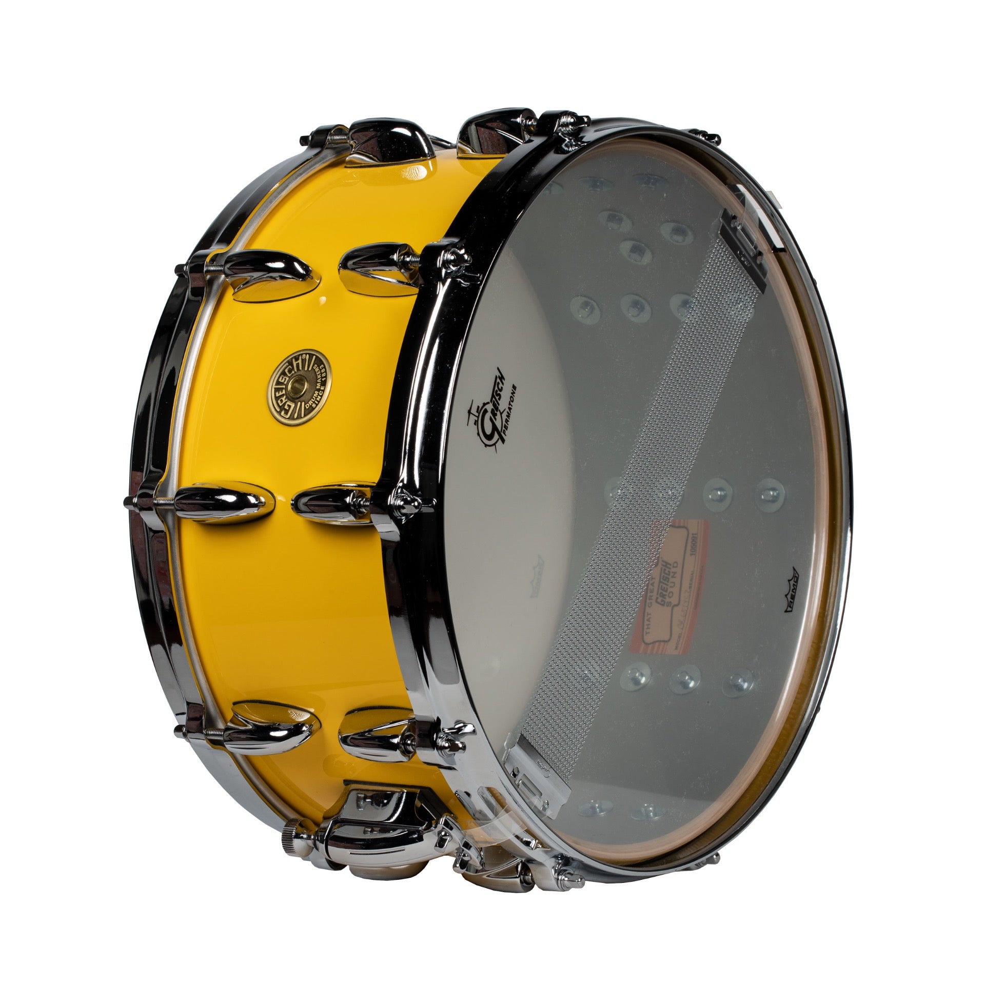 Gretsch USA Custom 6.5x14 20 Lug Snare -Tony Williams Yellow Gloss