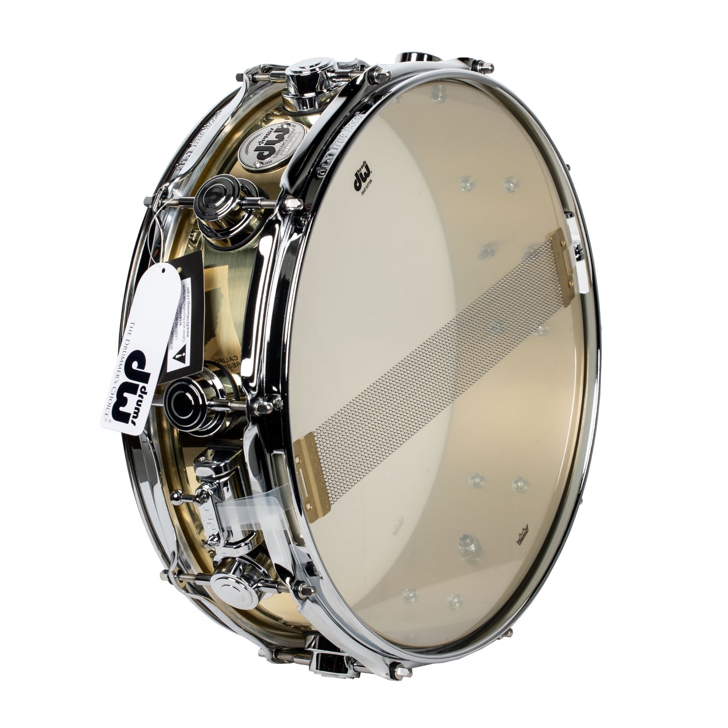 Drum Workshop Collectors Series 4x14 Snare Drum - Polished Brass