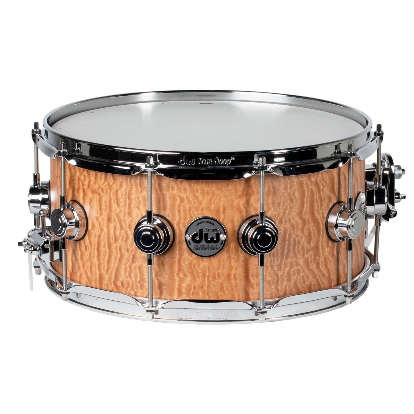 Drum Workshop Collectors 6.5x14 Private Reserve Snare - Satin Natural Moabi