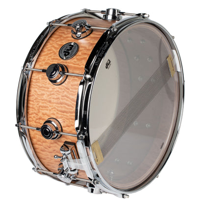 Drum Workshop Collectors 6.5x14 Private Reserve Snare - Satin Natural Moabi