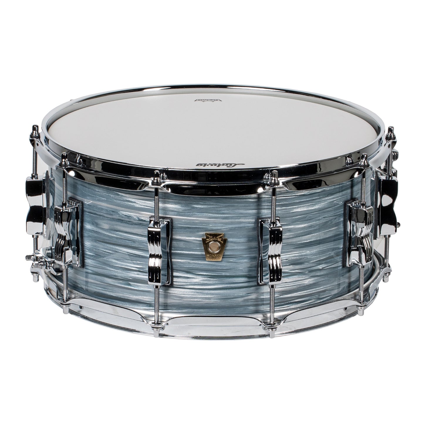 Ludwig Classic Maple 6.5x14 Snare Drum - Vintage Blue Oyster