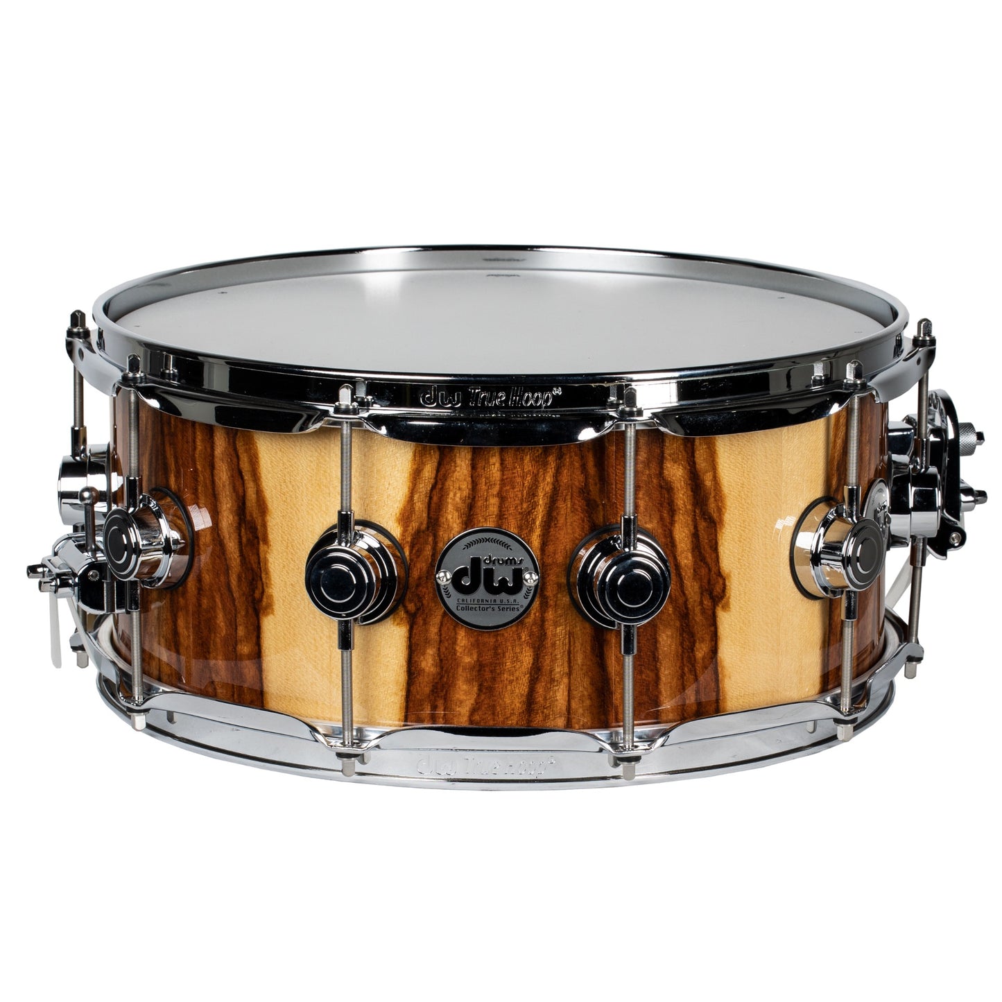 Drum Workshop Collectors Series 6.5x14 Santa Monica Shell - Toasted Almond Burst