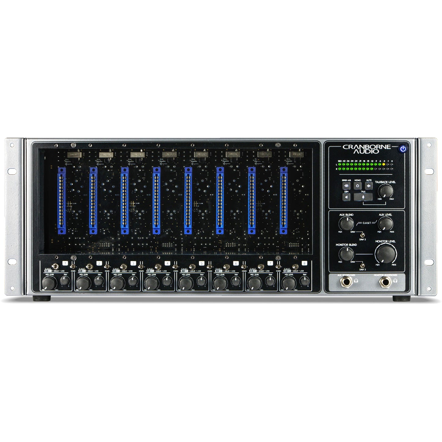 Cranborne Audio 500R8 USB Audio Interface + 8 Slot 500 Series Chassis