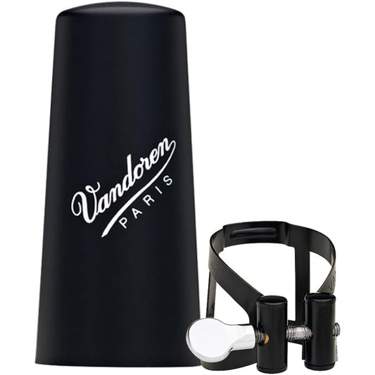 Vandoren LC51PP M/O Bb Clarinet Pewter Ligature With Plastic Cap