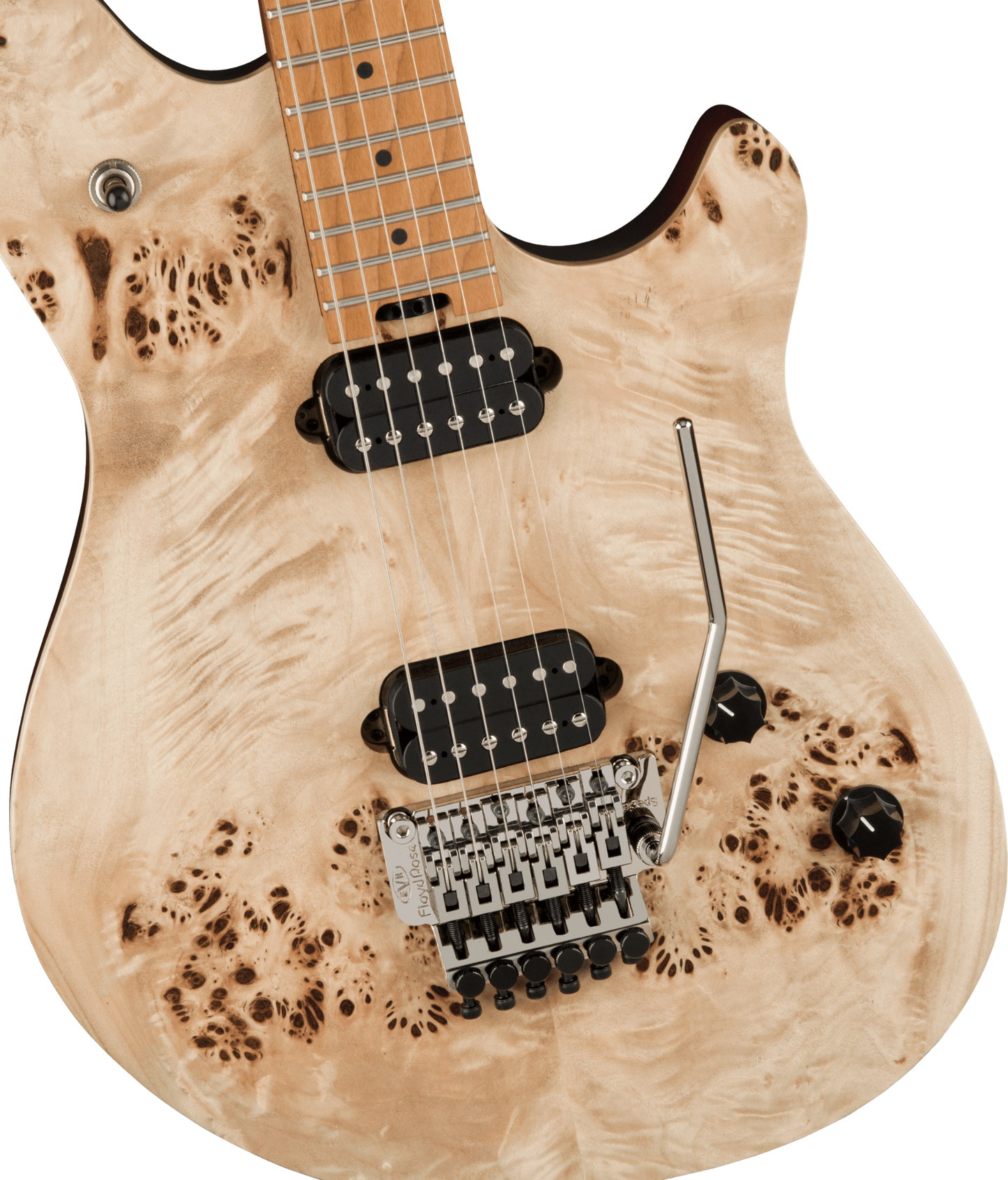 EVH Wolfgang WG Standard Exotic Poplar Burl - Natural