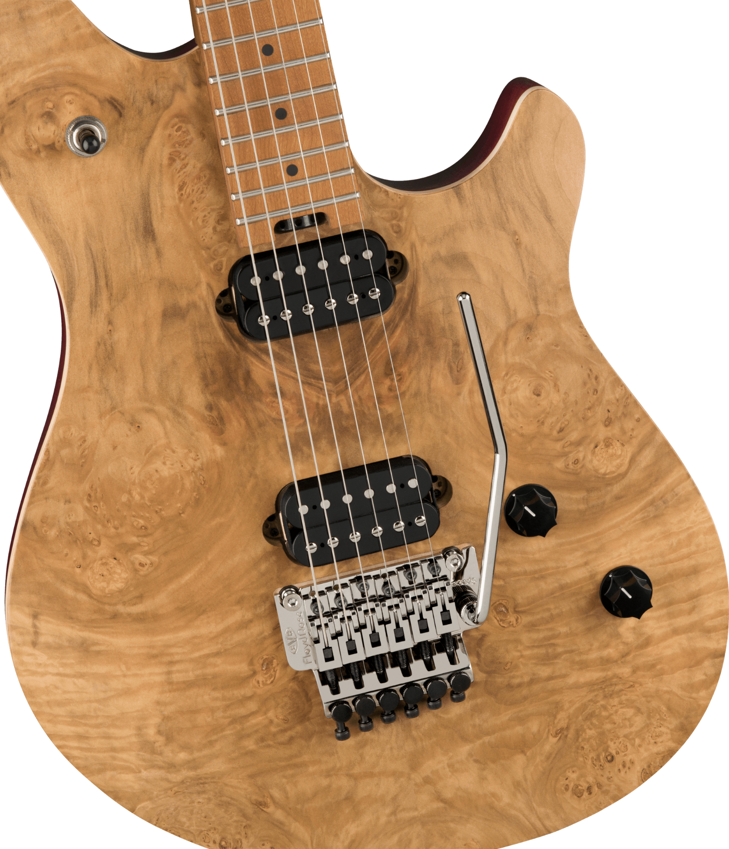 EVH Wolfgang WG Standard Exotic Laurel Burl - Natural