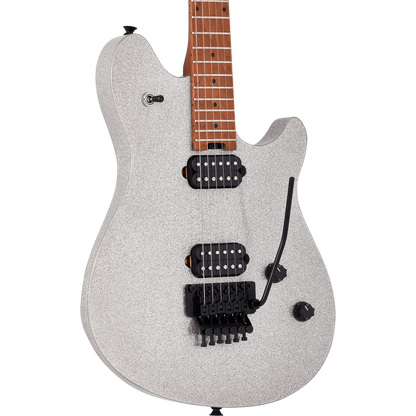 EVH Wolfgang® Standard Electric Guitar Baked Maple Fingerboard, Silver Sparkle