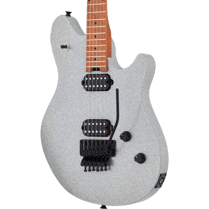 EVH Wolfgang® Standard Electric Guitar Baked Maple Fingerboard, Silver Sparkle