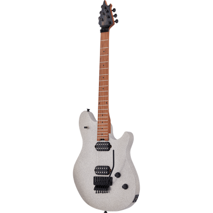 EVH Wolfgang® Standard Electric Guitar Baked Maple Fingerboard, Silver Sparkle