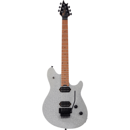 EVH Wolfgang® Standard Electric Guitar Baked Maple Fingerboard, Silver Sparkle