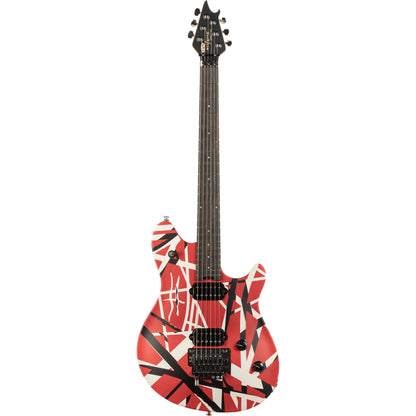 EVH Wolfgang Special Striped Series Electric Guitar - Red, Black, and White