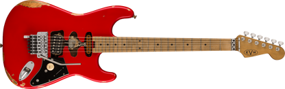 EVH Frankenstein Relic Series Electric Guitar - Maple Fingerboard, Red