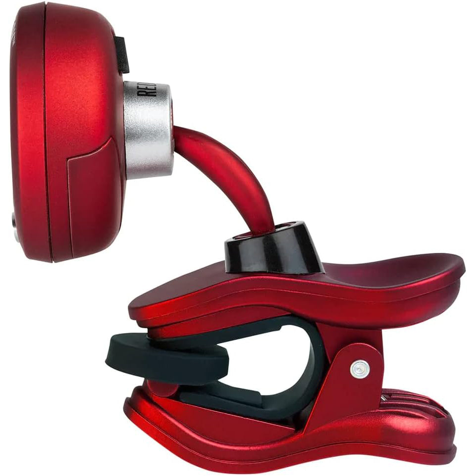 Snark SIL-RED Snark Hyper-Fast Clip-On Chromatic Tuner - Red/Silver