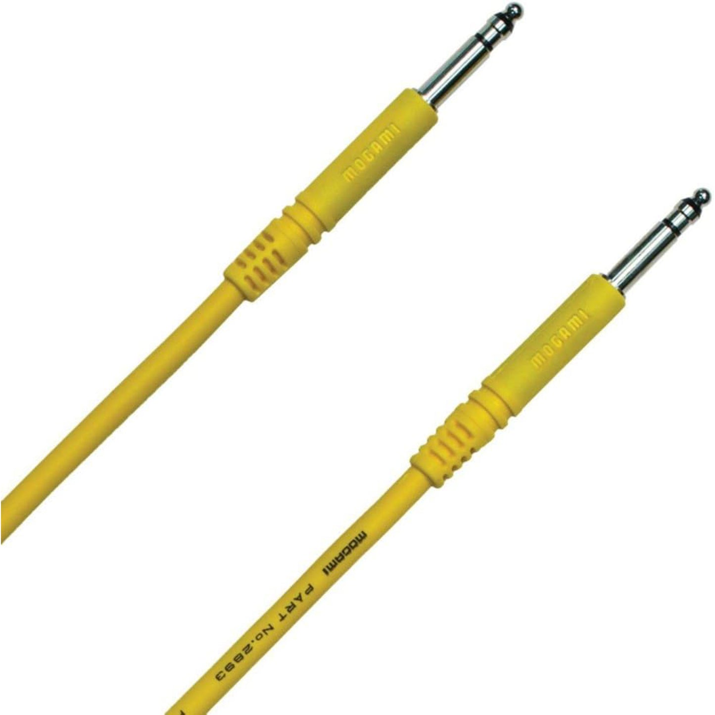 Mogami PJM 2404 Bantam TT Patch Cable - 24” Yellow