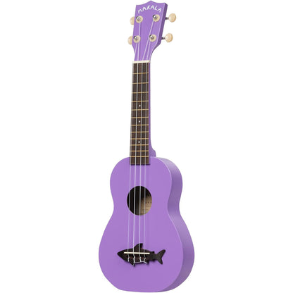 Kala Makala Shark Bridge Soprano 4-String Ukulele - Purple