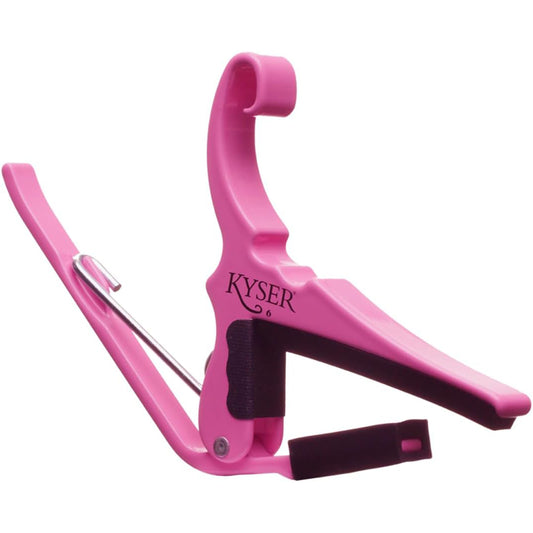 Kyser Quick-Change Guitar Capo - Pink Revival