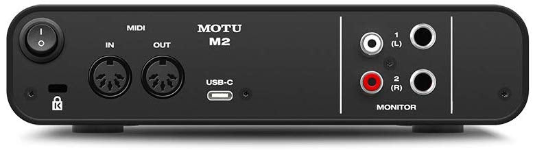 MOTU M2 2x2 USB-C Audio Interface – Alto Music