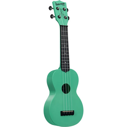 Kala Waterman Beach Collection Soprano Ukulele with Gig Bag - Sea Foam Green