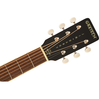 Gretsch Jim Dandy Concert Acoustic Guitar - Frontier Stain, Walnut Fingerboard, Aged White Pickguard