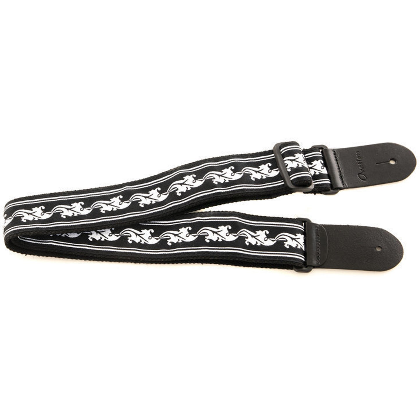 Ovation Guitar Nylon Strap Signature - Leaf Black