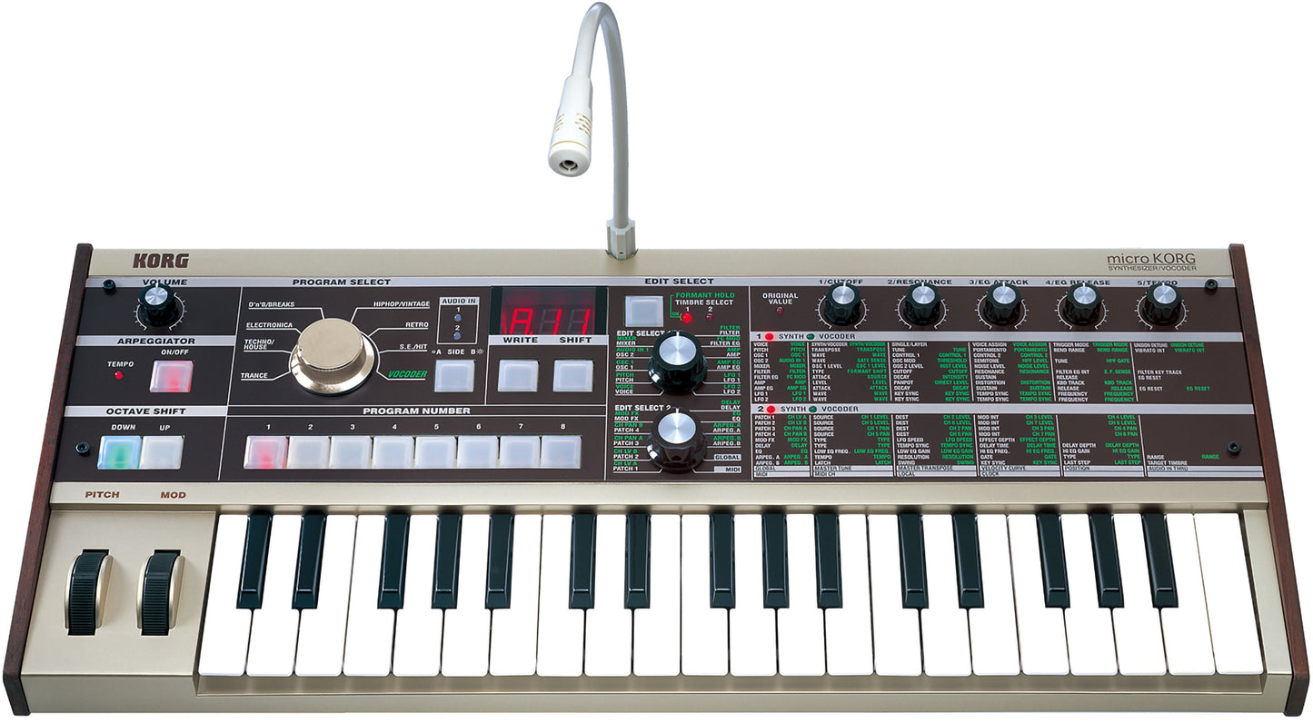 Korg MicroKORG Synthesizer/Vocoder