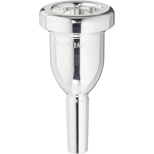 BACH MEGATONE 5g Small Shank -Silver Plated Trombone Mouthpiece