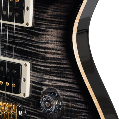 PRS Custom 24 10 Top Electric Guitar, Charcoal Burst