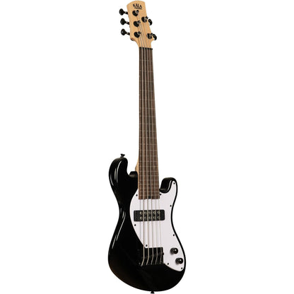 Kala Solidbody U-Bass 5-string Electric Bass Guitar - Black