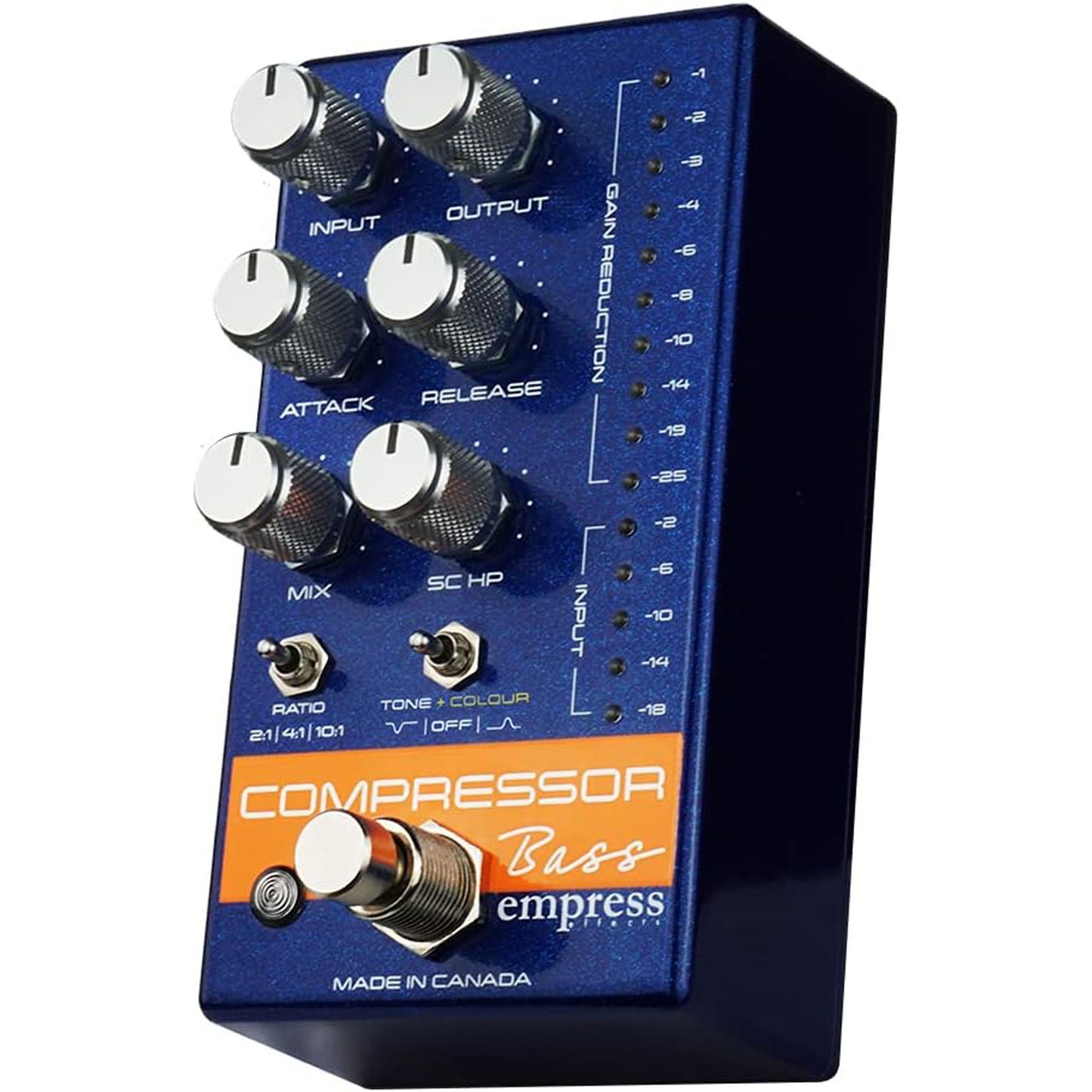 Empress Effects CPBB Bass Compressor Pedal - Blue