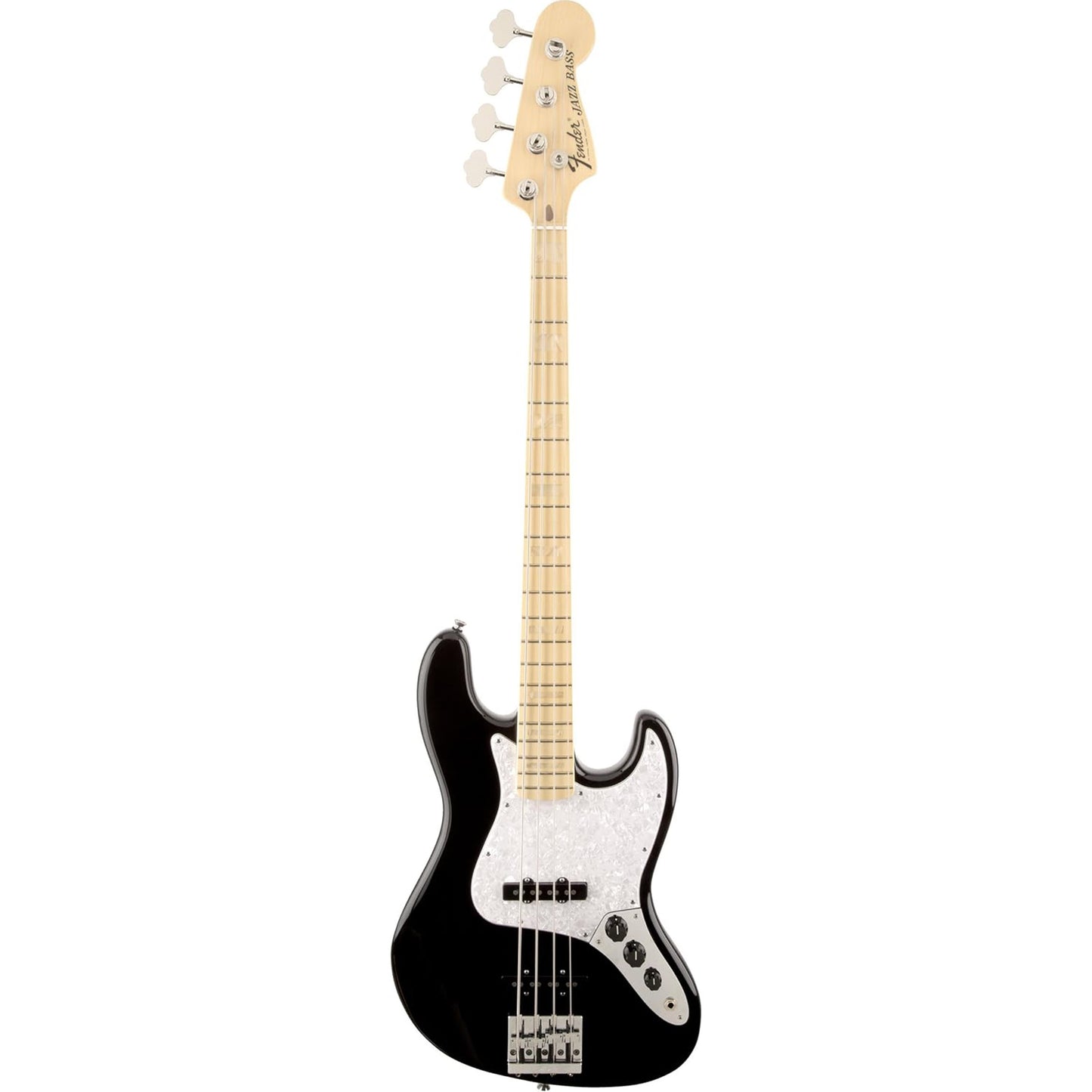 Fender USA Geddy Lee Signature Jazz Bass Black w/ Case