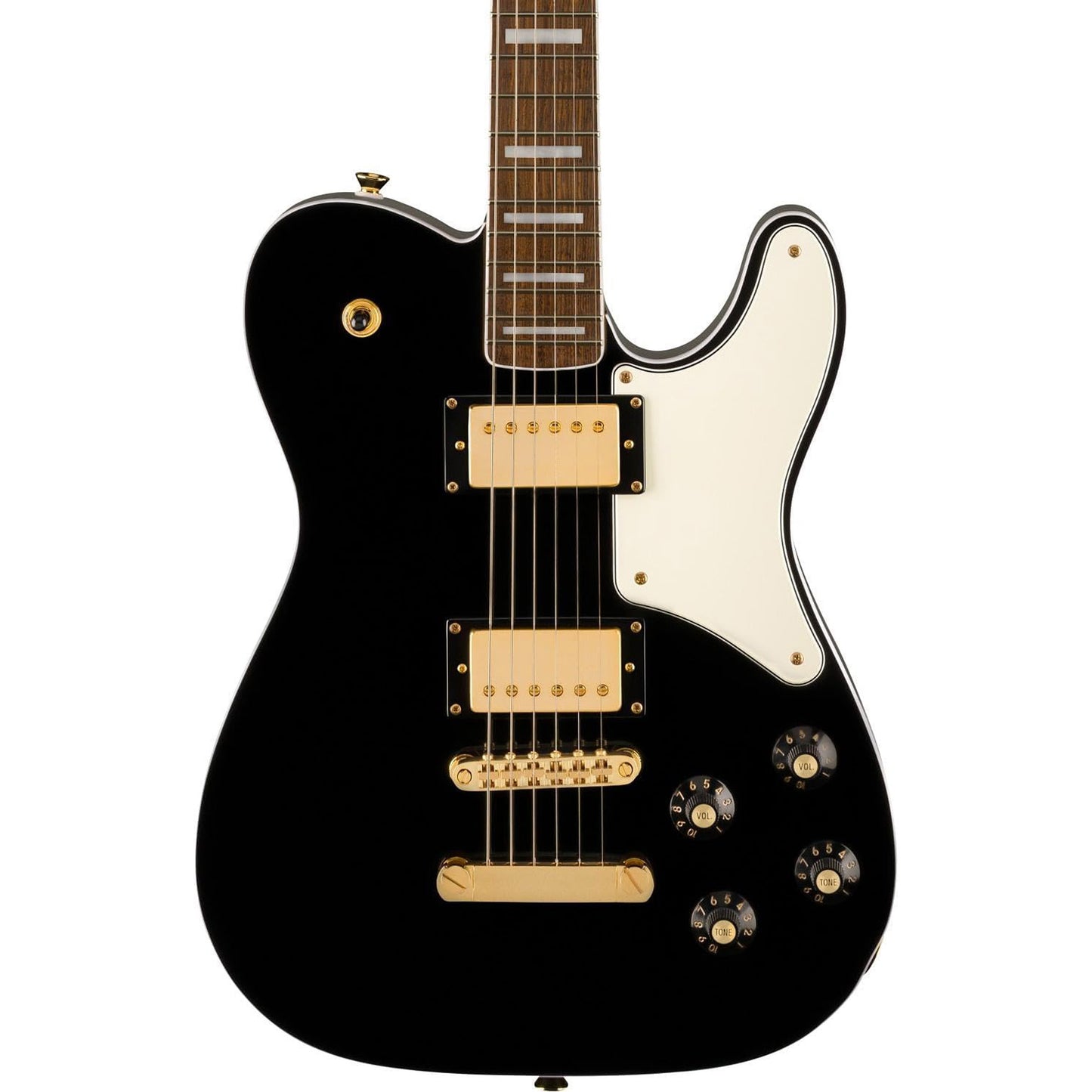 Squier Limited Edition Paranormal Troublemaker Telcaster Deluxe Electric Guitar - Black