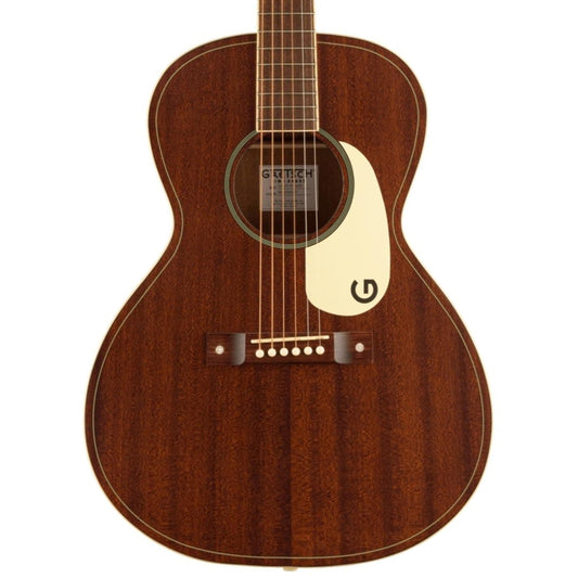 Gretsch Jim Dandy Concert Acoustic Guitar - Frontier Stain, Walnut Fingerboard, Aged White Pickguard