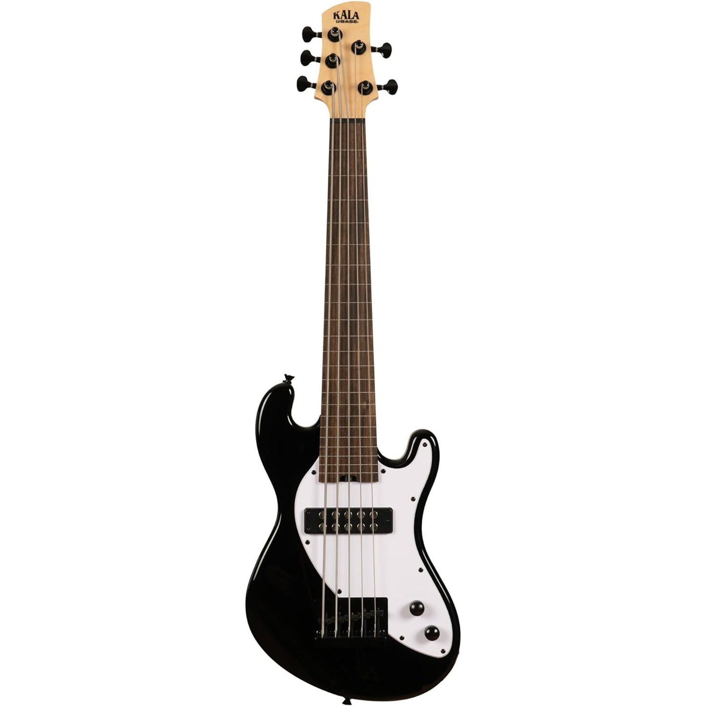 Kala Solidbody U-Bass 5-string Electric Bass Guitar - Black