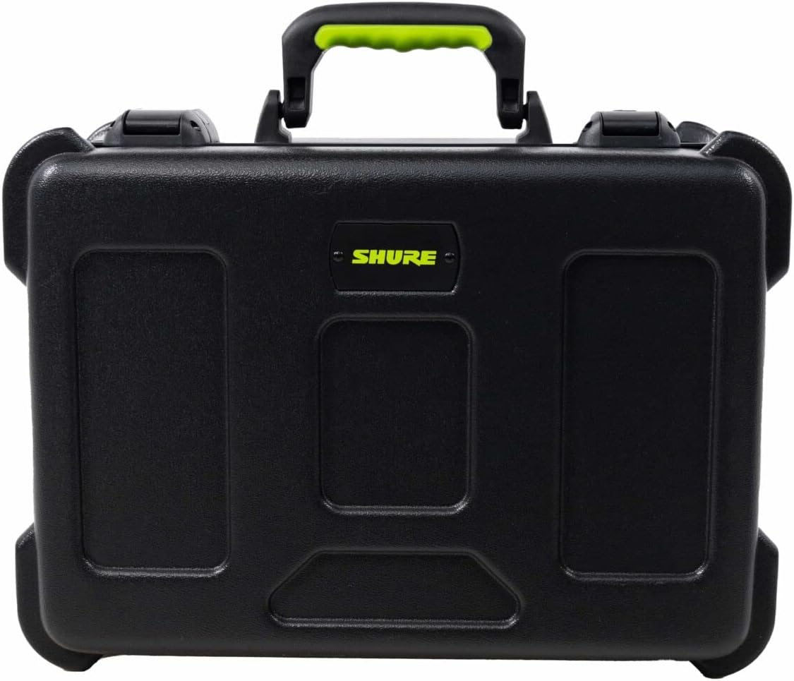 Shure by Gator SH-MICCASE30 Molded Case w/ Drops for (30) Mics - TSA Latch