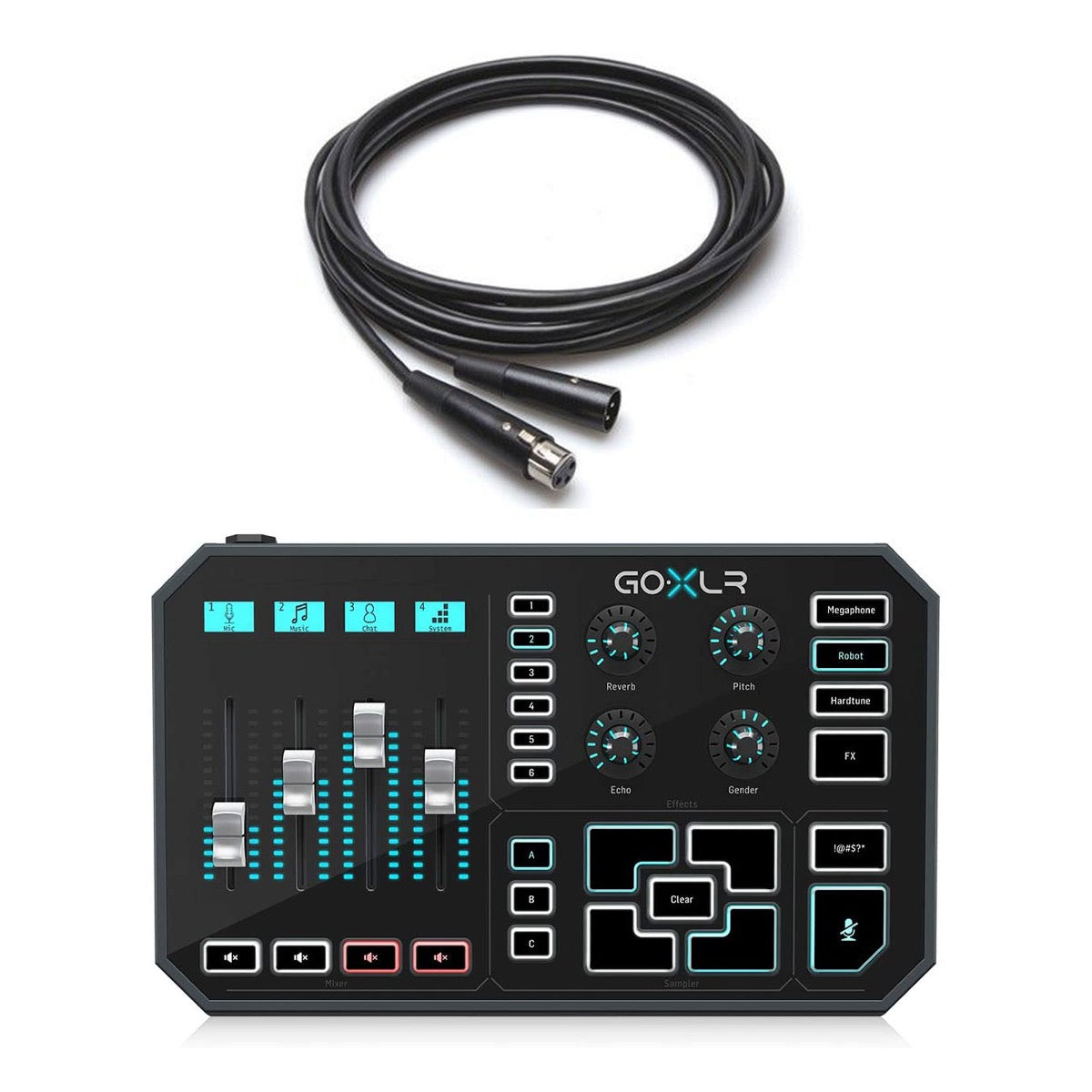 GoXLR - 2024 Mixer, Sampler, & Voice FX for Streamers GoXLR