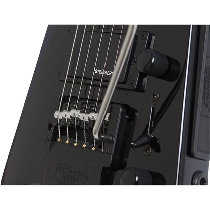 Steinberger Spirit GT-PRO Deluxe Outfit Electric Guitar in Black