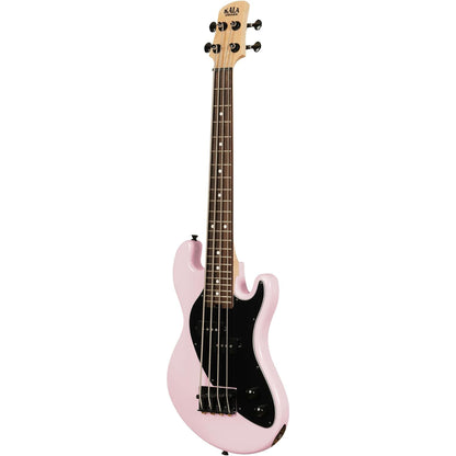 Kala Solidbody U-Bass Electric Bass Guitar - Pale Pink