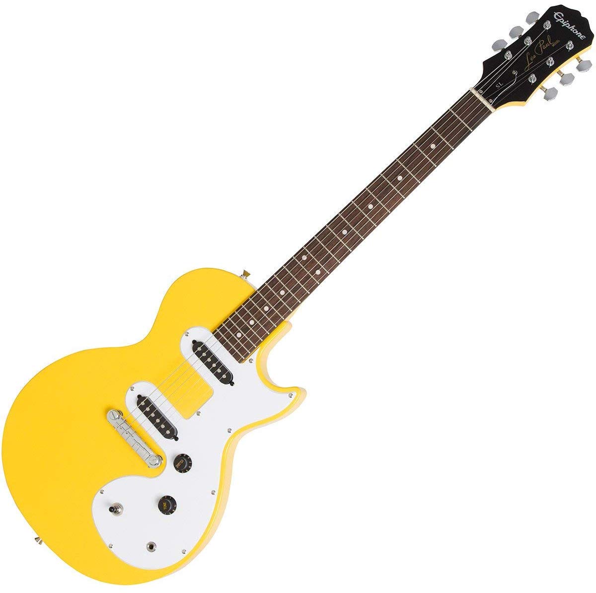 Epiphone Les Paul Melody Maker E1 Electric Guitar, Sunset Yellow