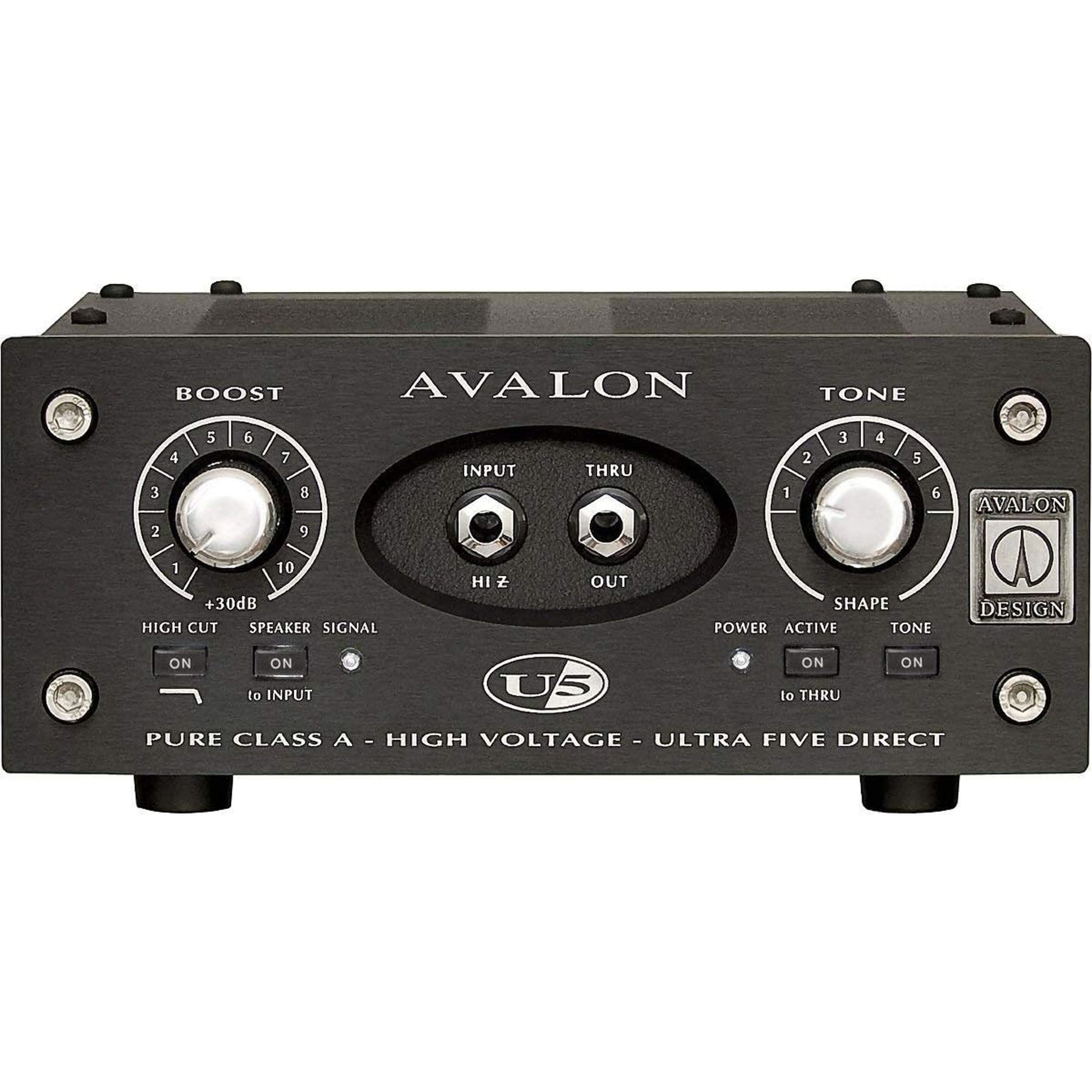 Avalon U5 15th Anniversary Edition Direct Box - Black – Alto Music