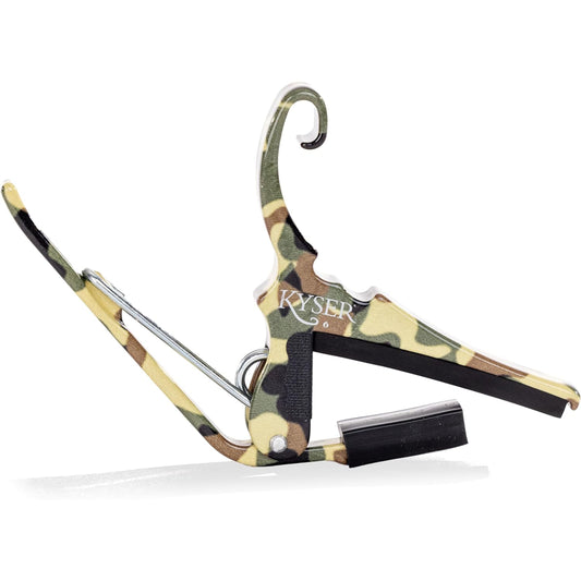 Kyser Quick-Change Guitar Capo for 6-string Acoustic Guitars - Camo 2.0