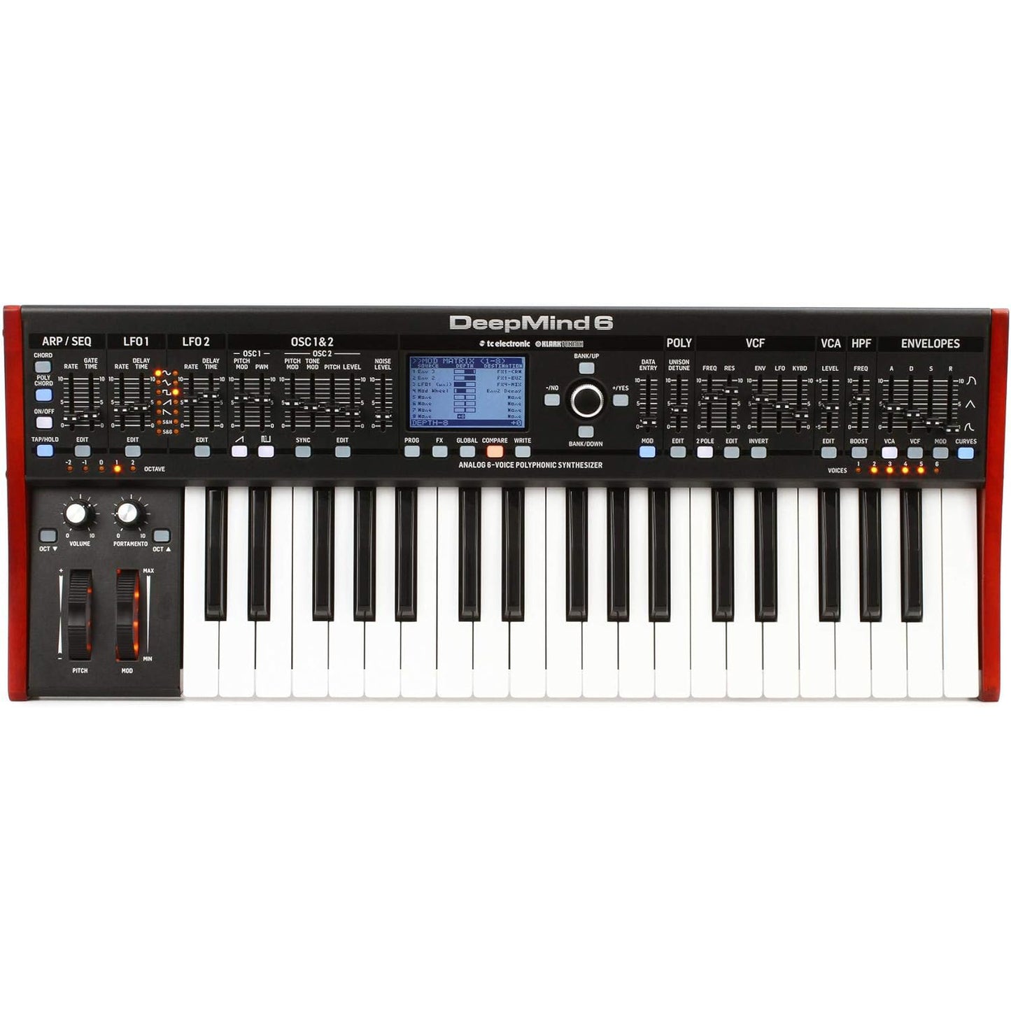 Behringer DeepMind 6 37-Key 6-Voice Analog Synthesizer