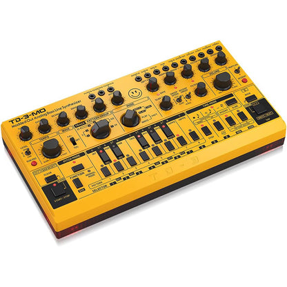 Behringer TD-3-MO-AM Analog Bass Line Synthesizer - Yellow