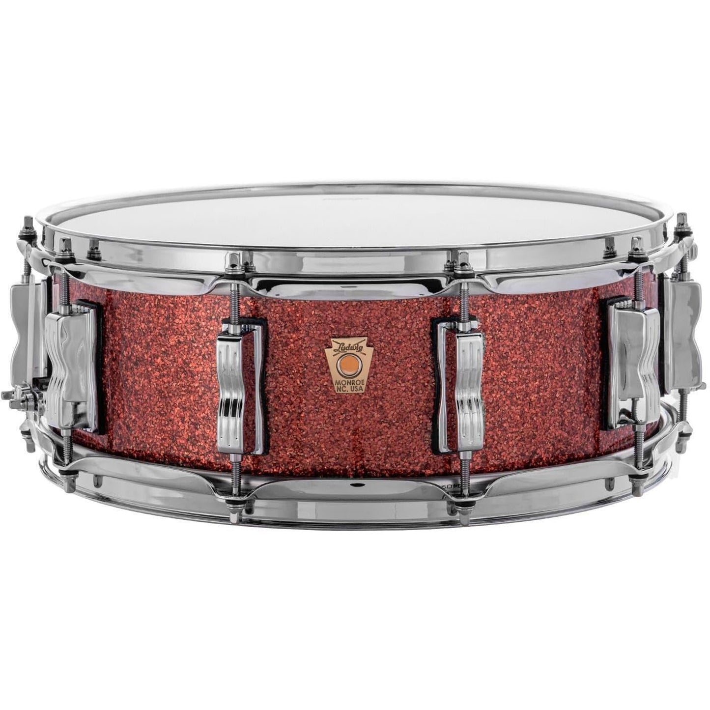 Ludwig Classic Maple Snare Drum - 5x14-inches - Hybrid Copper Sparkle