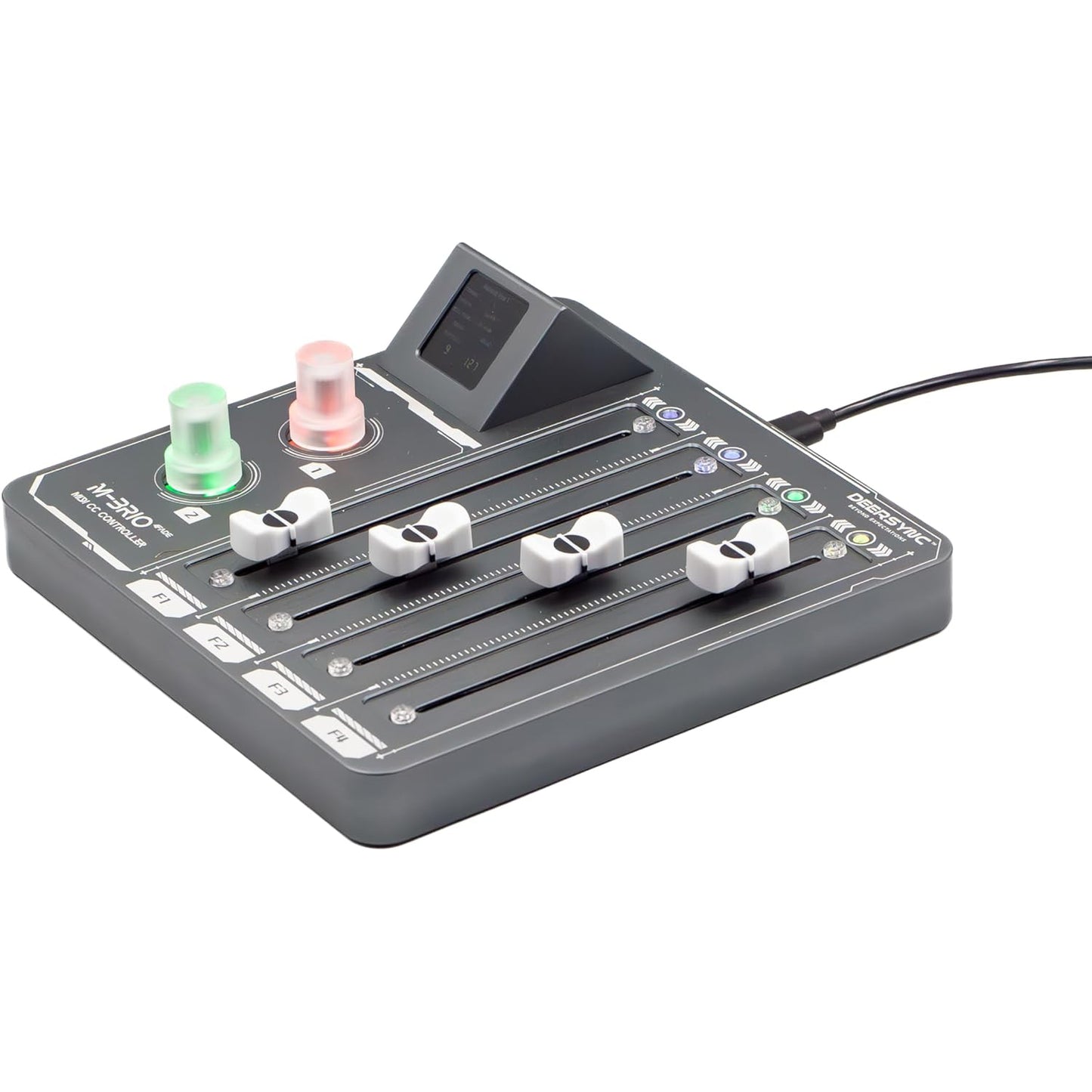 Deersync M-Brio 4FADE 4 Fader Midi CC DAW Controller