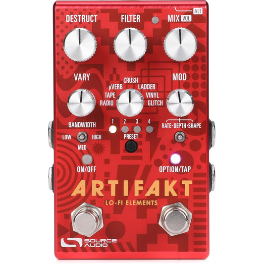 Source Audio Artifakt Lo-fi Elements Multi-effects Pedal