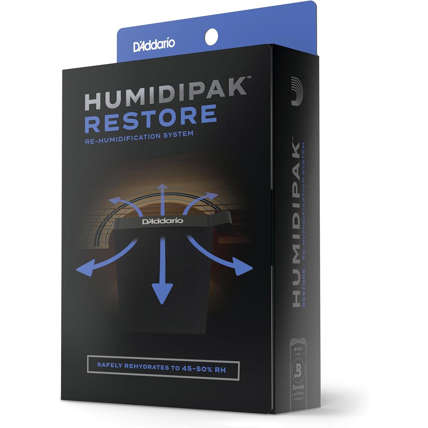 D'Addario Humidipak Restore Kit - Automatic Guitar Humidification Conditioning System